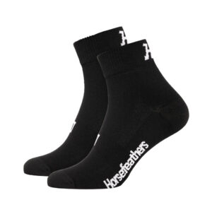 Ponožky Horsefeathers Jam kotníkové funkční černé (AW149A) M