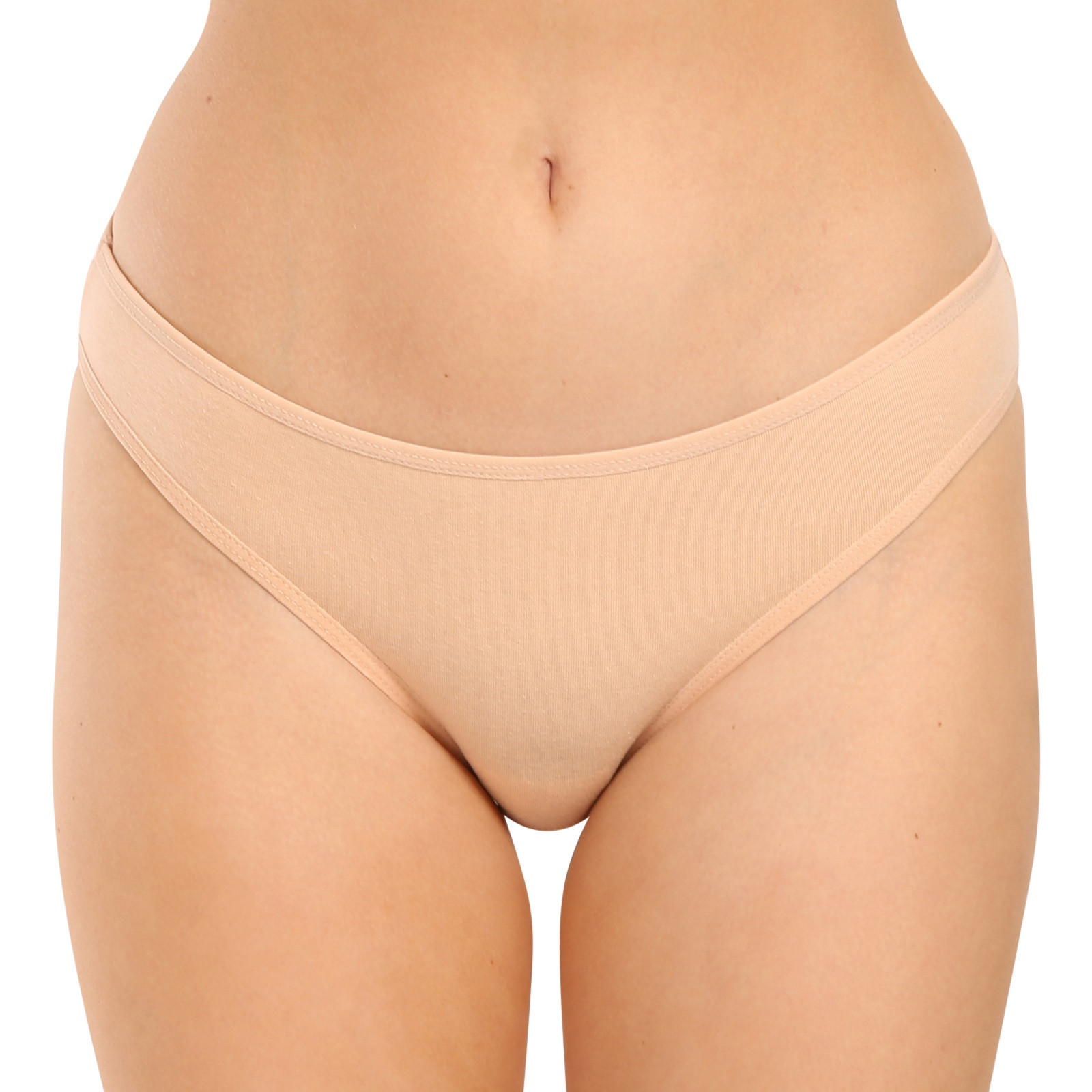 2. jakost 3PACK dámské kalhotky Nedeto béžové (3NK004-2/II) XS - Obrázek 2
