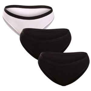2. jakost 3PACK dámské kalhotky Pietro Filipi vícebarevné (3KB002/II) XL