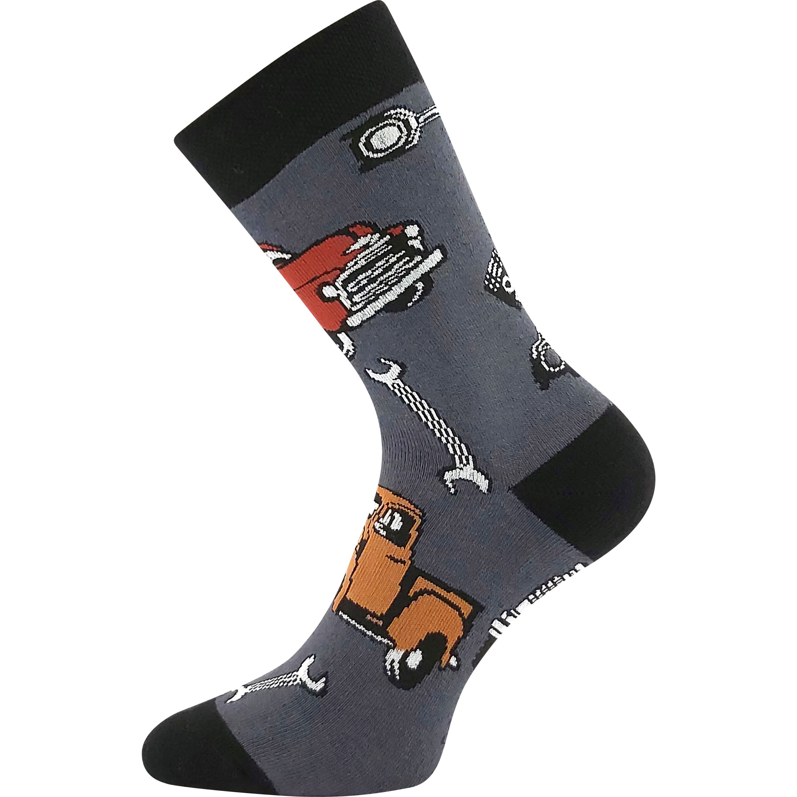 3PACK dětské ponožky Boma vícebarevné (Sibiř 08 - mix A) 30/34 - Obrázek 2