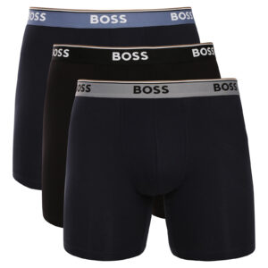 3PACK pánské boxerky BOSS černé (50538142 977) M