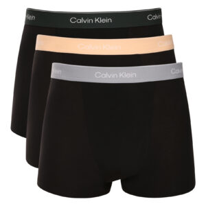 3PACK pánské boxerky Calvin Klein černé (NB4286-3ZK) 4XL