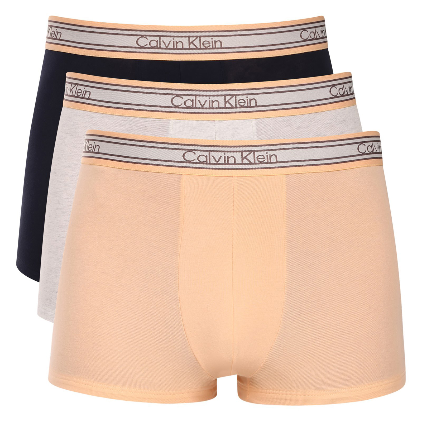 3PACK pánské boxerky Calvin Klein vícebarevné (NB4554-4T6) XXL