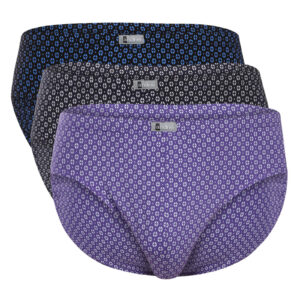 3PACK pánské slipy Andrie vícebarevné (PS 3591) 4XL
