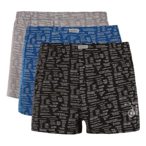 3PACK pánské trenky Andrie vícebarevné (PS 5971) L