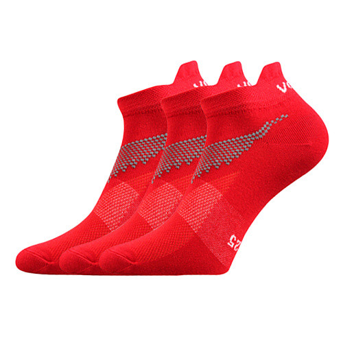 3PACK ponožky VoXX červené (Iris) S
