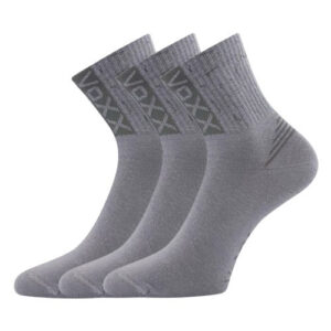 3PACK ponožky VoXX světle šedé (Codex) M