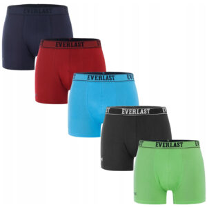 5PACK pánské boxerky Everlast vícebarevné (BM005-02) XXL