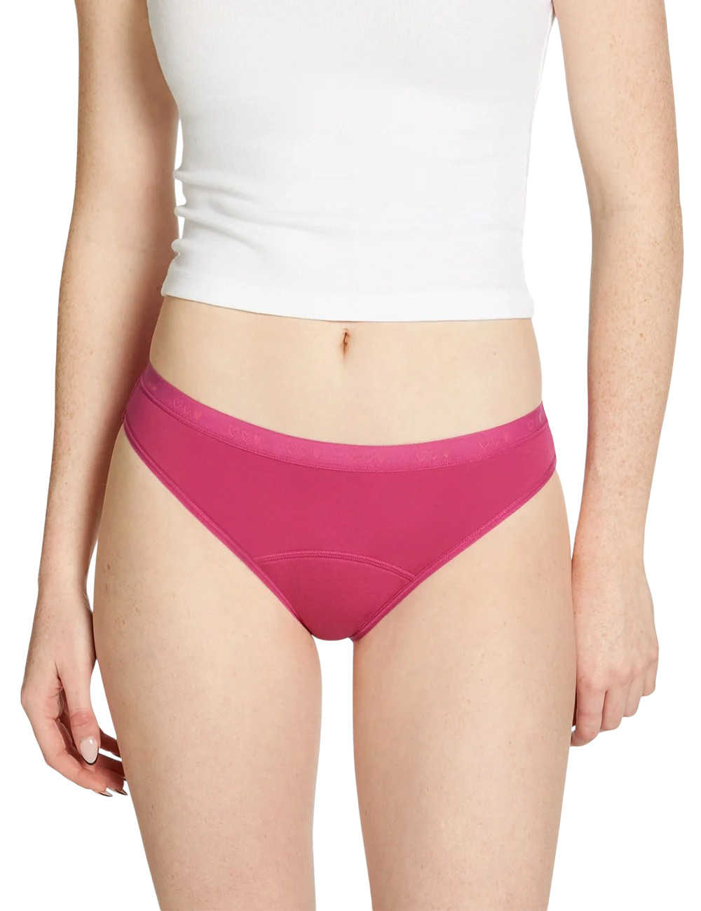 Dívčí menstruační kalhotky Love Luna Bikini Boysenberry (LLUWFIBI) S