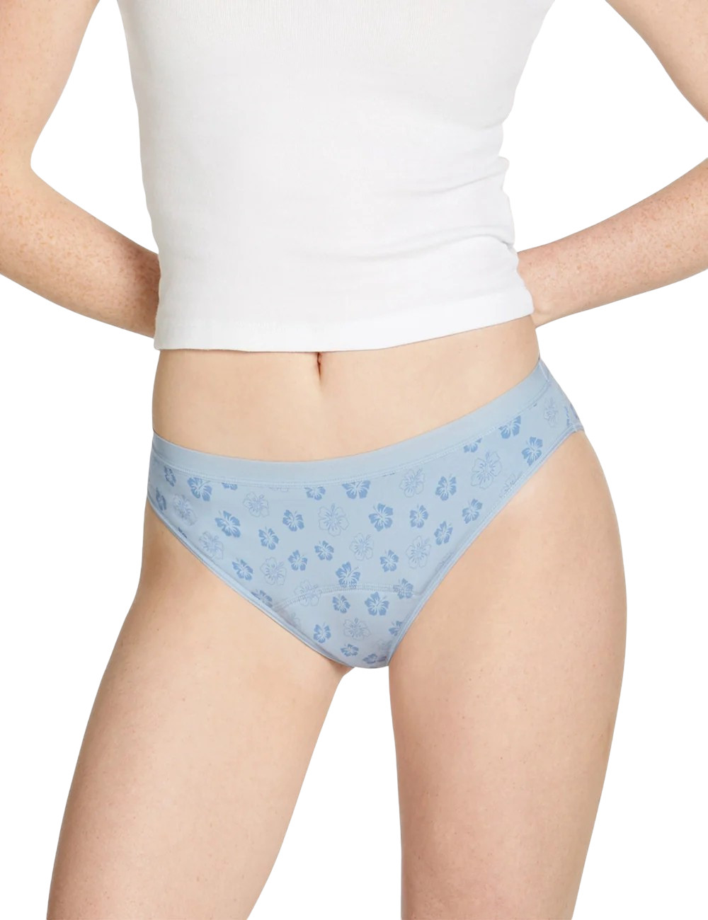 Dívčí menstruační kalhotky Love Luna Bikini Flowaiian (LLUWFIBI) XL