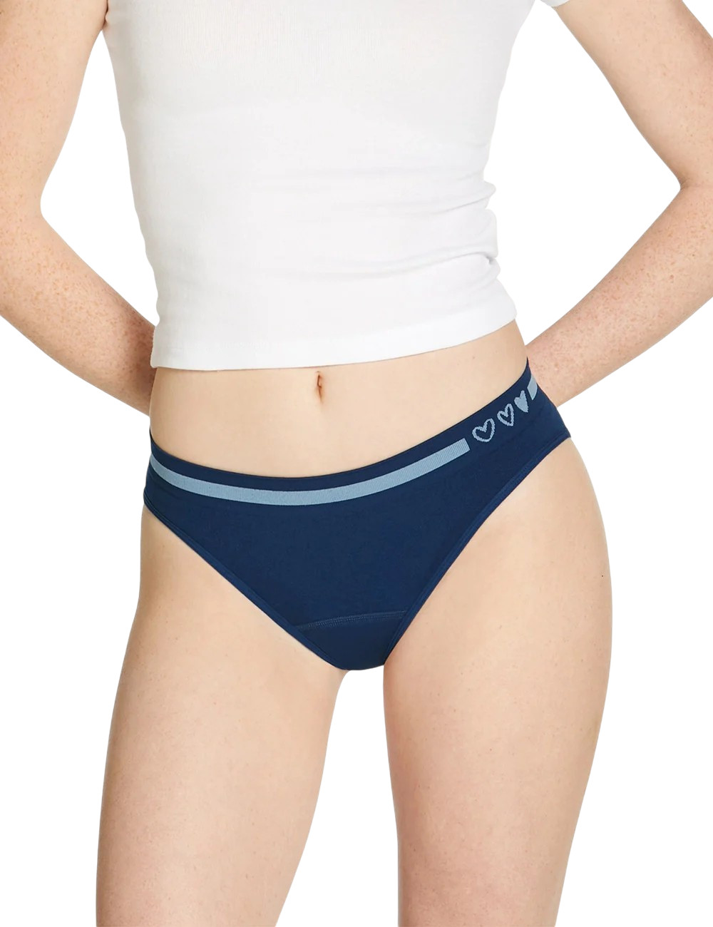 Dívčí menstruační kalhotky Love Luna Seamfree Bikini Brief Night Sky (LLUWFSBK) 152