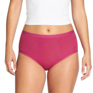 Menstruační kalhotky Love Luna Full Brief Boysenberry (LLUWNCFB) 4XL