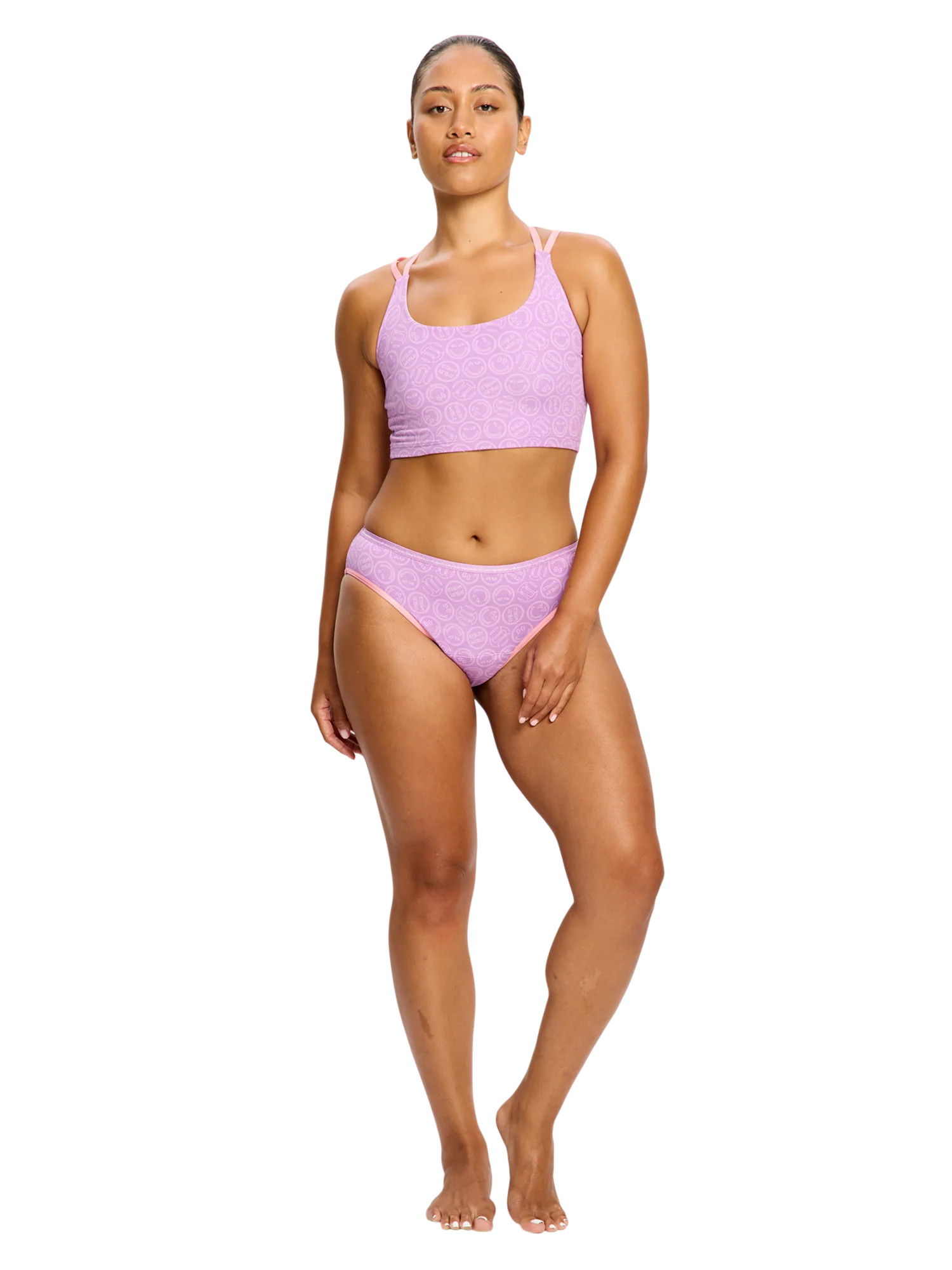 Menstruační kalhotky Modibodi Cheeky Brief Moderate-Heavy Violet (MKMCBMHV) S