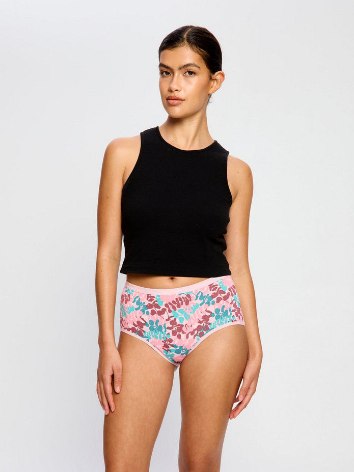 Menstruační kalhotky Modibodi Classic Full Brief Moderate Ivy Garden (MKMCFBMIG) XXL - Obrázek 2