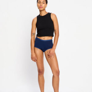 Menstruační kalhotky Modibodi Classic Full Brief Super-Overnight Night sky Blue (MKMCFBSONSB) 4XL