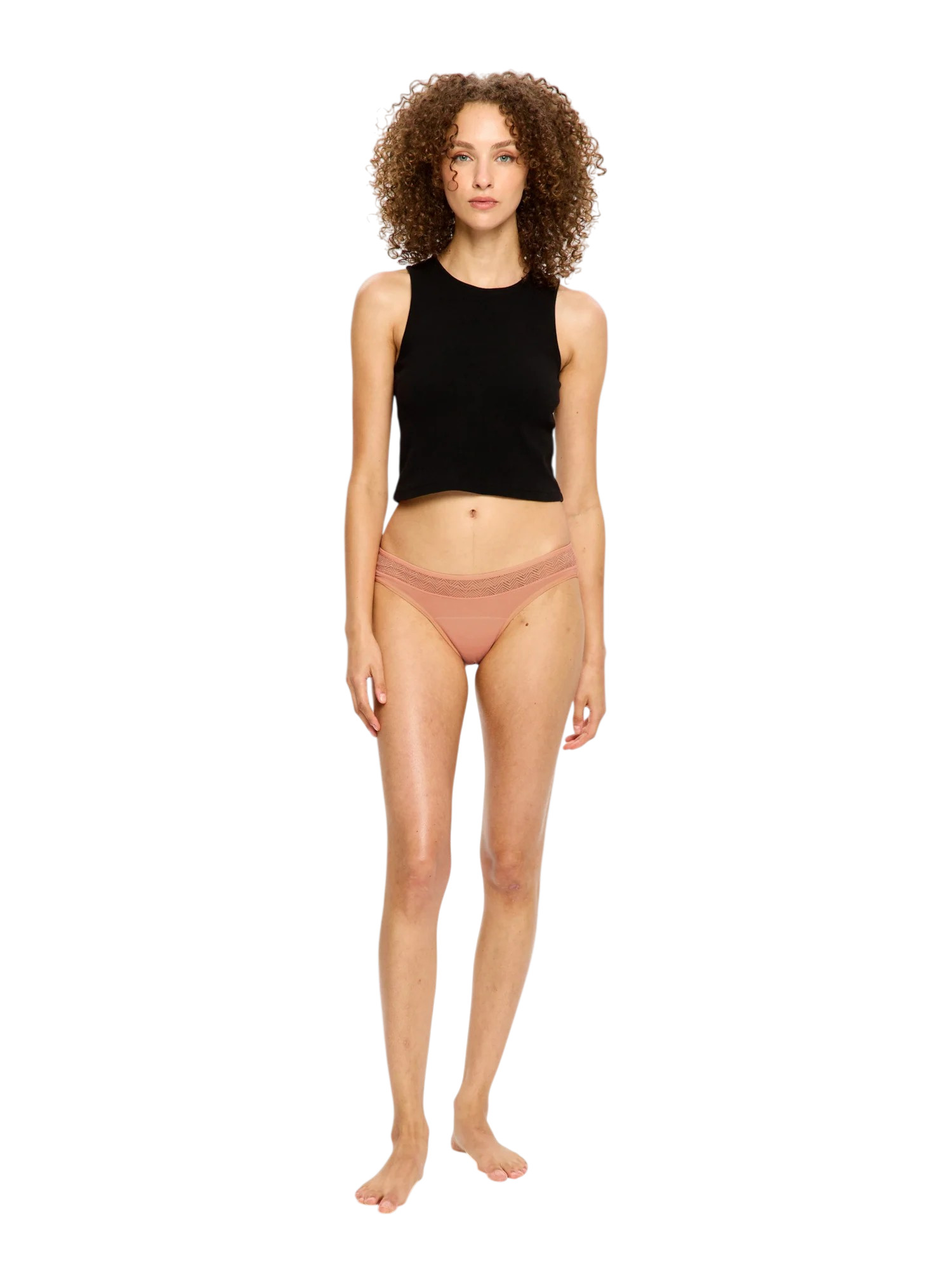 Menstruační kalhotky Modibodi Sensual Bikini Moderate Cameo Peach (MKMSBMCP) XXL - Obrázek 2