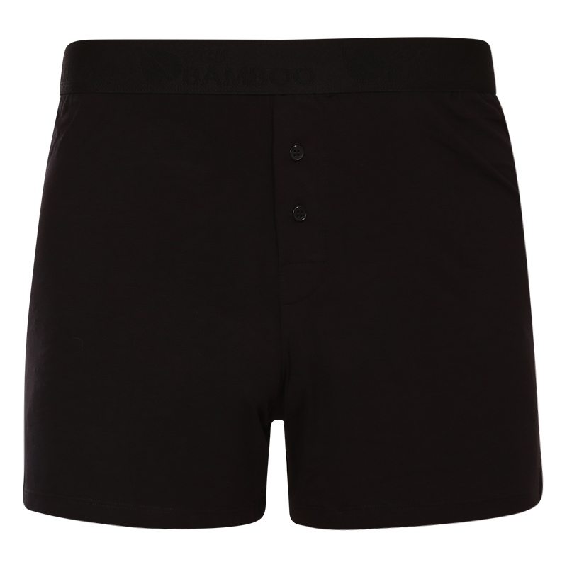 Pánské trenky Gino bambusové černé (75195) XL