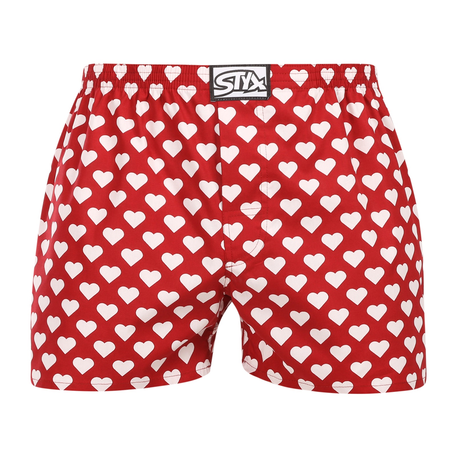 Pánské trenky Styx art klasická guma srdíčka (A1951) XL