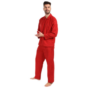 Poškozený obal - Pánské pyžamo Calvin Klein červené (NM2954-2SD) M