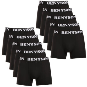 10PACK pánské boxerky Benysøn černé (4004/4004) M