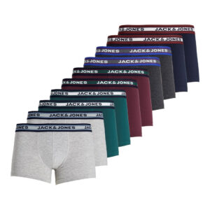 10PACK pánské boxerky Jack and Jones vícebarevné (12189937) L