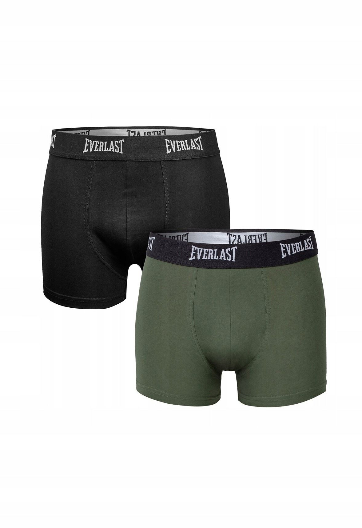 2PACK pánské boxerky Everlast vícebarevné (BM002-black/khaki) M