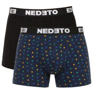 2PACK pánské boxerky Nedeto vícebarevné (2NBV17) L