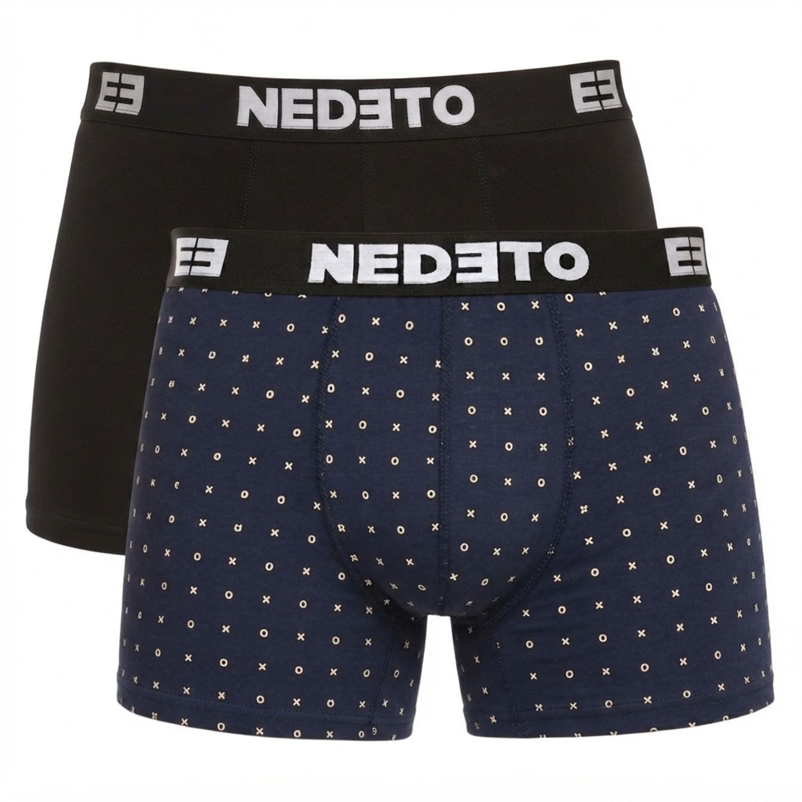 2PACK pánské boxerky Nedeto vícebarevné (2NBV18) L