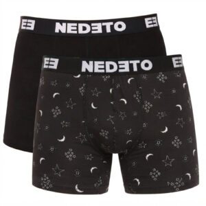 2PACK pánské boxerky Nedeto vícebarevné (2NBV21) L