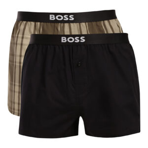 2PACK pánské trenky BOSS vícebarevné (50535781 348) S