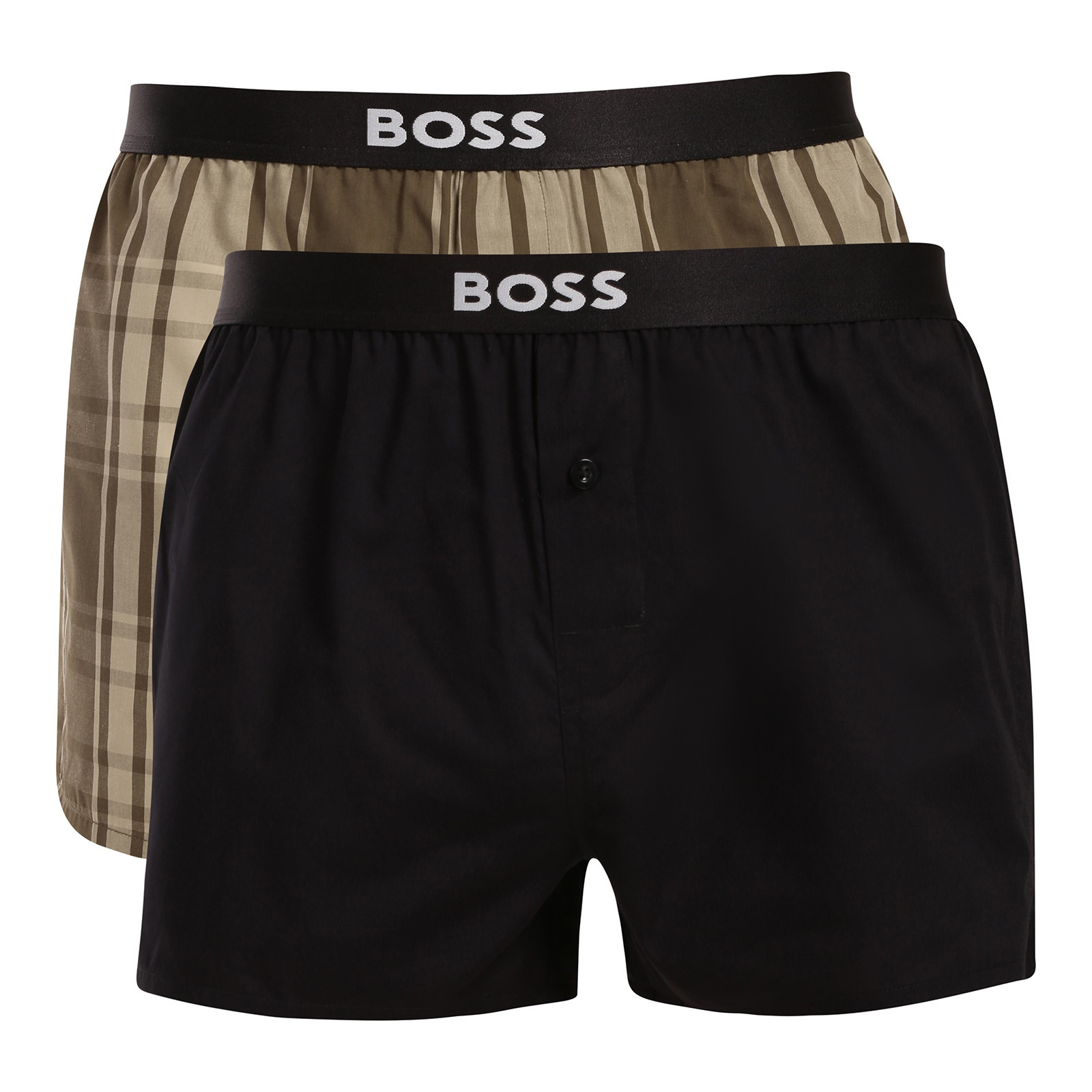 2PACK pánské trenky BOSS vícebarevné (50535781 348) S