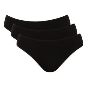 3PACK dámské kalhotky Puma černé (701238917 001) XXL