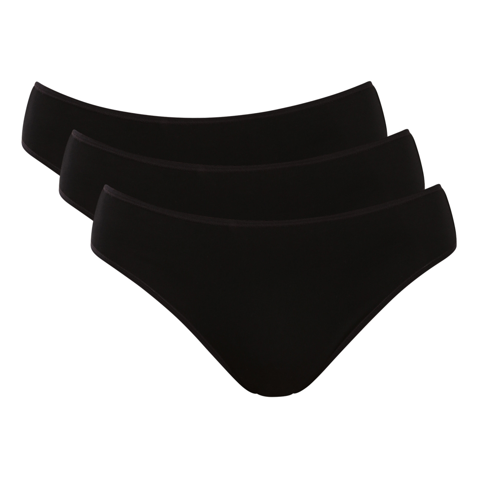 3PACK dámské kalhotky Puma černé (701238917 001) XXL