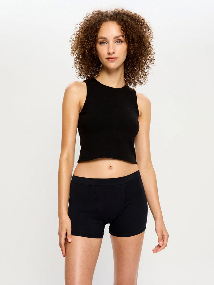 3PACK menstruační kalhotky Modibodi Soft Stretch Seamless Boyshort Super (3MKMSSSBS) XL - Obrázek 2