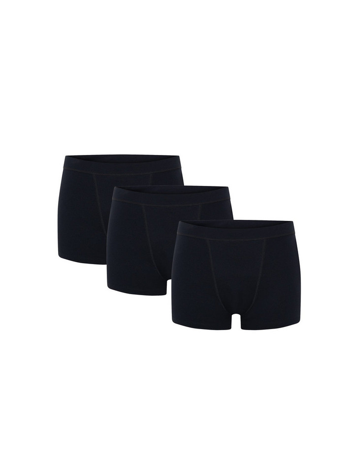 3PACK menstruační kalhotky Modibodi Soft Stretch Seamless Boyshort Super (3MKMSSSBS) XL