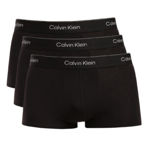 3PACK pánské boxerky Calvin Klein černé (NB4389-TM6) 4XL
