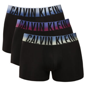 3PACK pánské boxerky Calvin Klein černé (NB4621-6M6) L