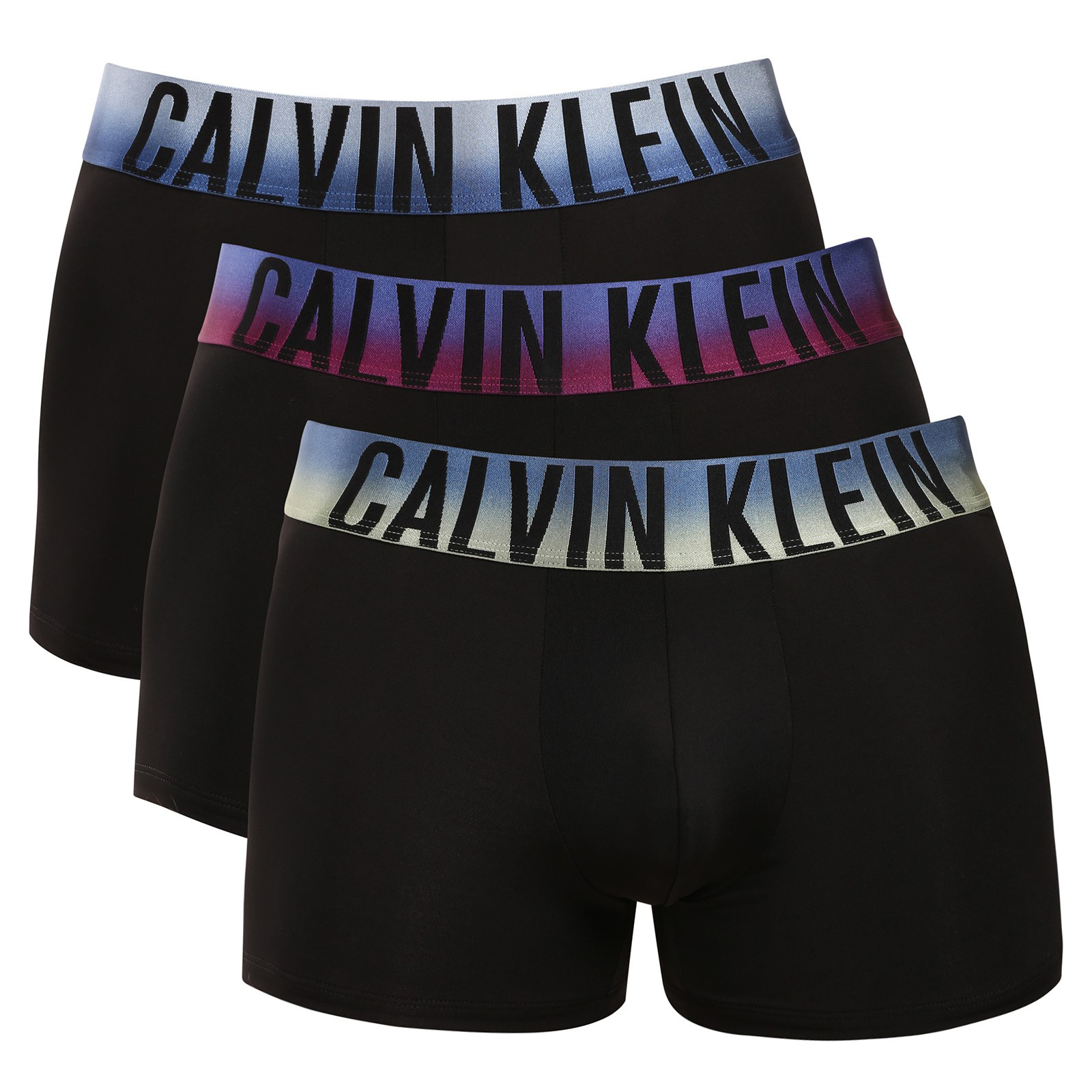 3PACK pánské boxerky Calvin Klein černé (NB4621-6M6) L