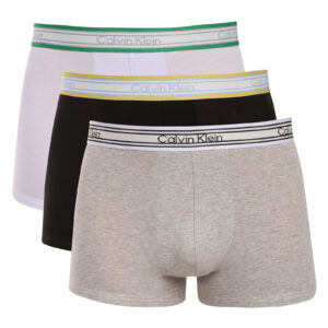 3PACK pánské boxerky Calvin Klein vícebarevné (NB4554-4T5) XL