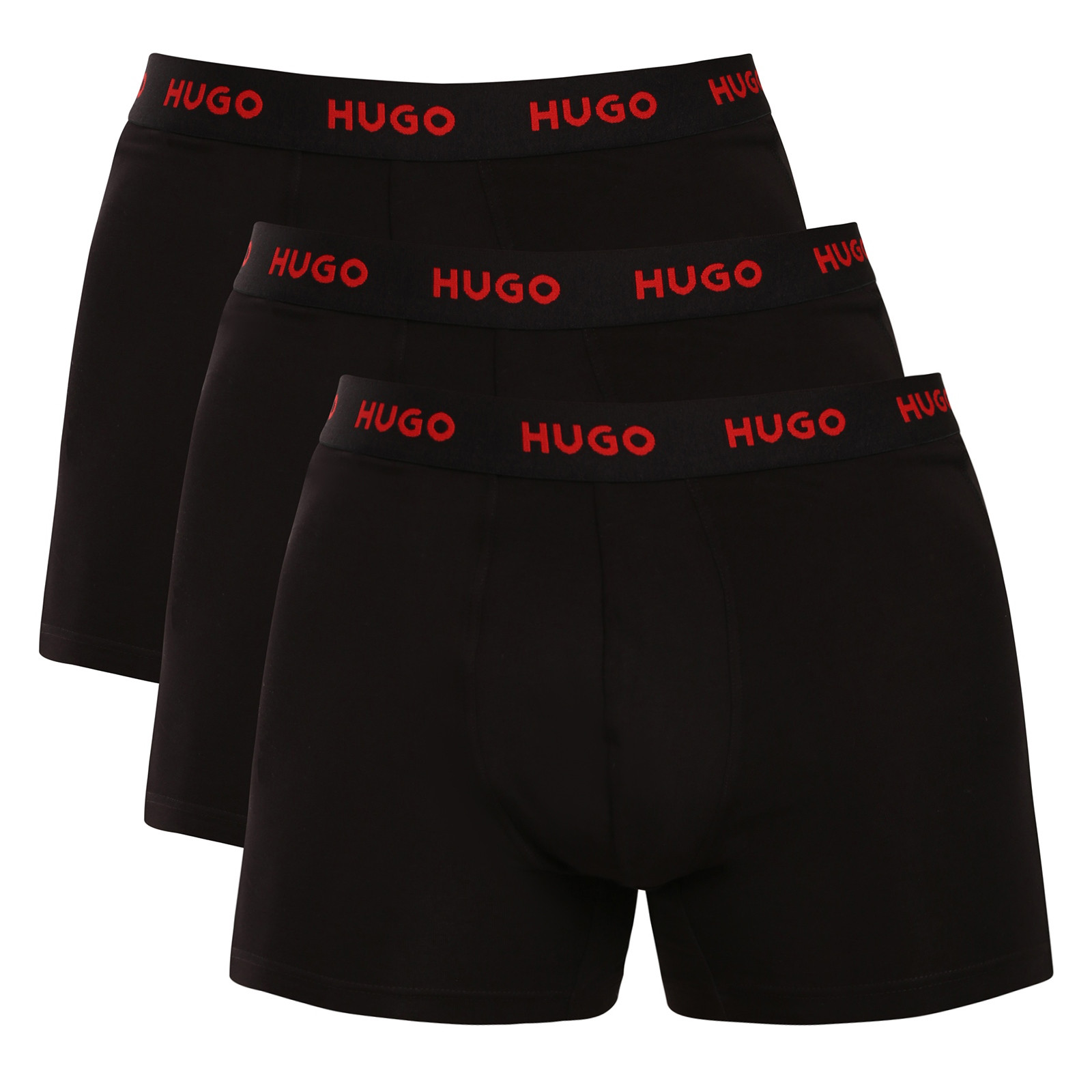 3PACK pánské boxerky HUGO černé (50532613 001) M