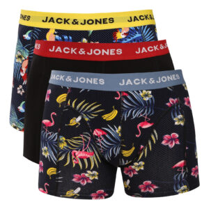 3PACK pánské boxerky Jack and Jones vícebarevné (12194104-surf) XL