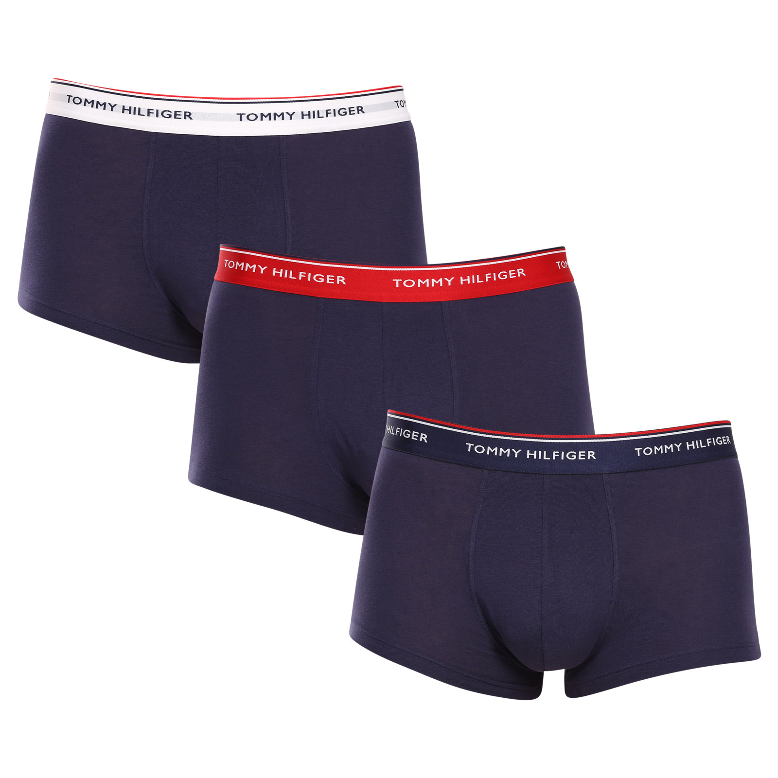 3PACK pánské boxerky Tommy Hilfiger tmavě modré (1U87903841 904) M
