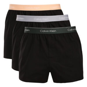 3PACK pánské trenky Calvin Klein vícebarevné (NB4267-3ZK) XXL