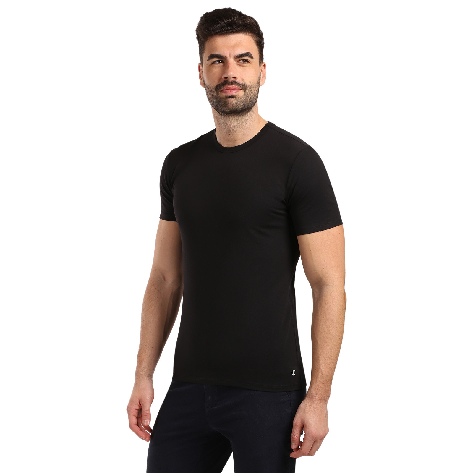 3PACK pánské tričko Calvin Klein černé (NB4185-UB1) M - Obrázek 2