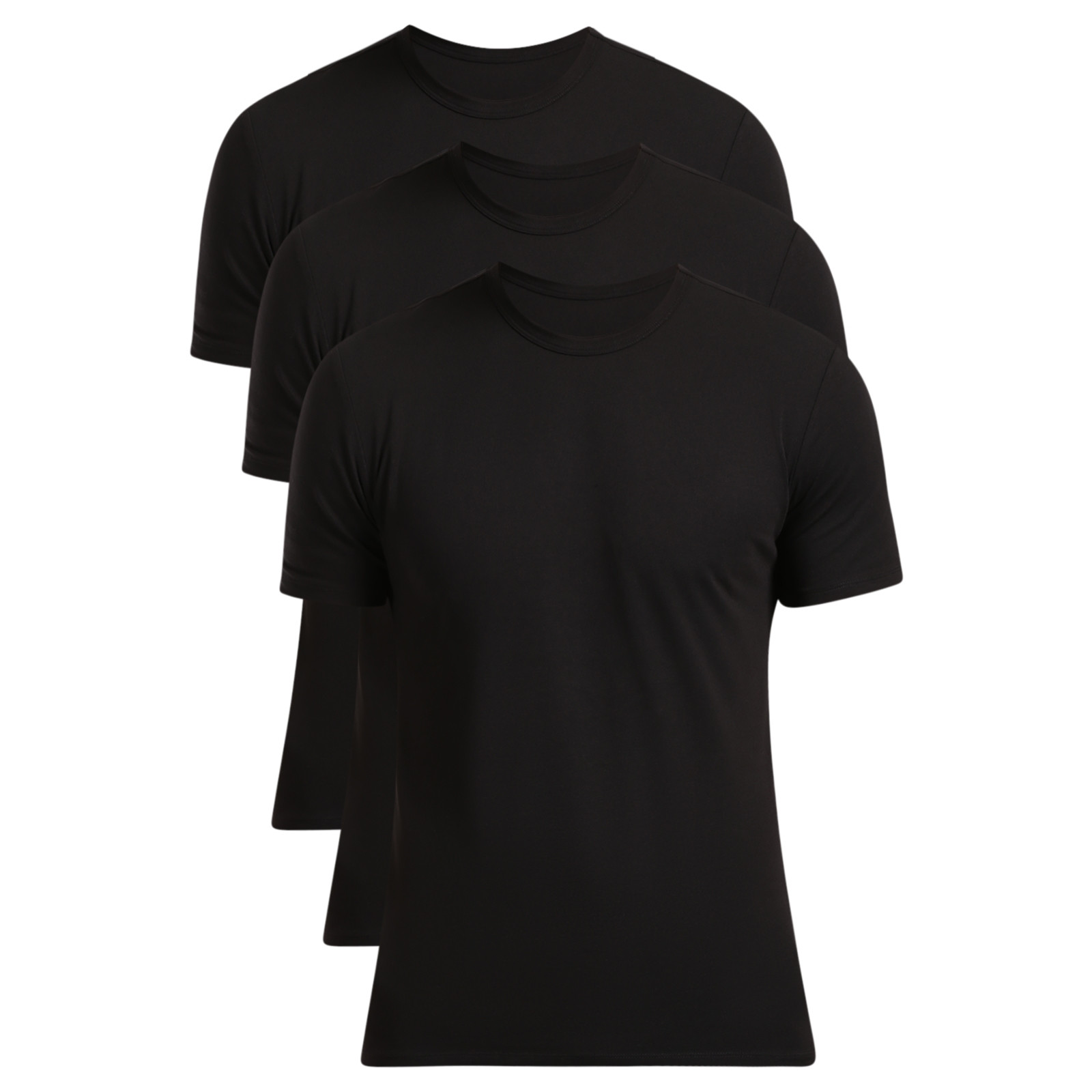 3PACK pánské tričko Calvin Klein černé (NB4185-UB1) M