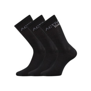 3PACK ponožky BOMA černé (Spotlite) M