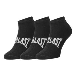 3PACK ponožky Everlast kotníkové černé (SKS001-01) M