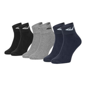 3PACK ponožky Everlast kotníkové vícebarevné (SKQ003-05) L