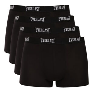 4PACK pánské boxerky Everlast černé (BM004-001) L