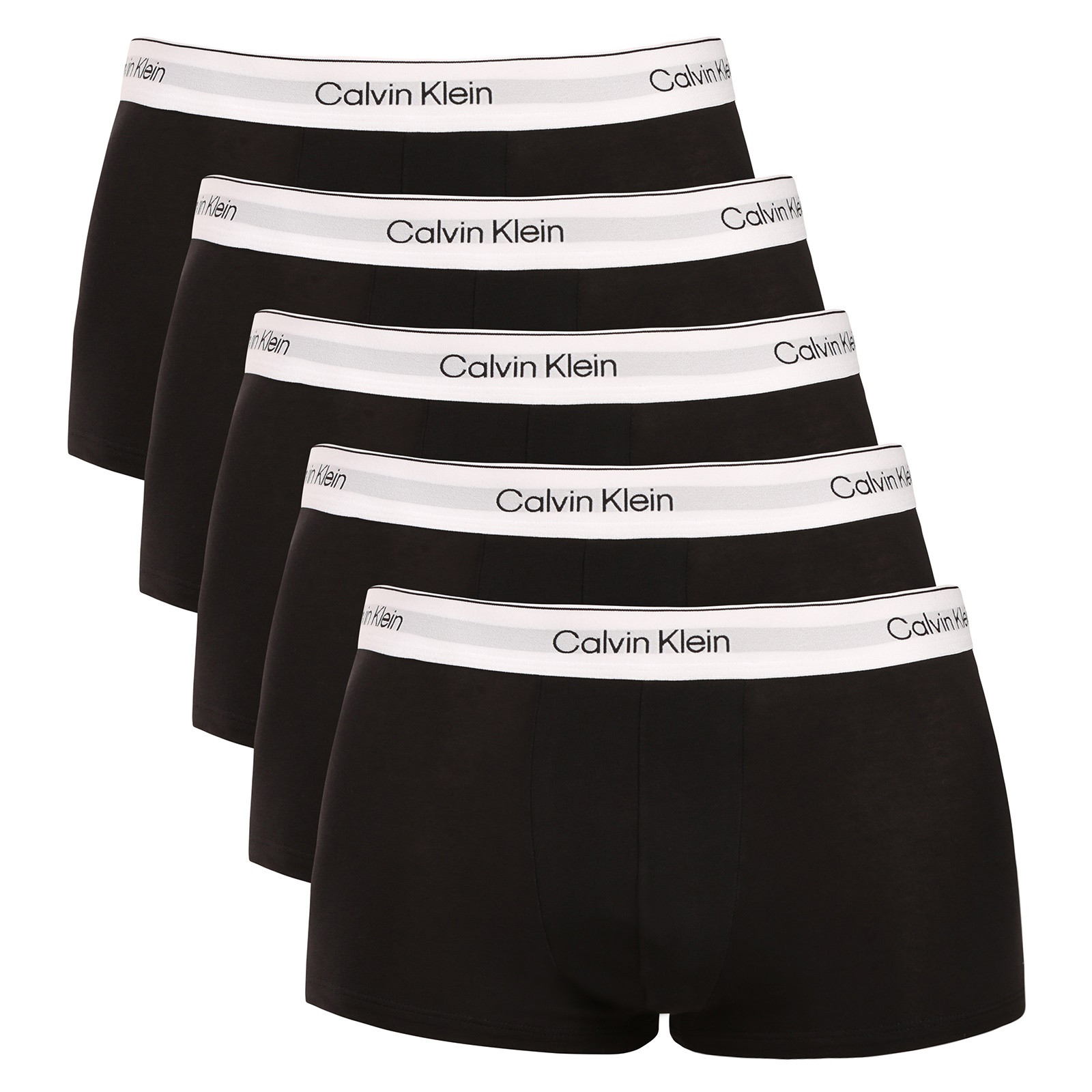 5PACK pánské boxerky Calvin Klein černé (NB4390-UB1) M